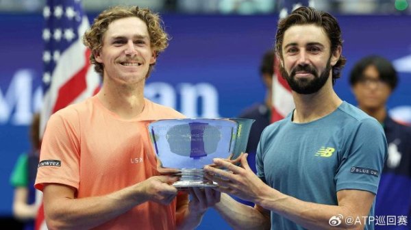 好意思网第13日澳洲组合男双夺冠 年内5项大赛5个冠军