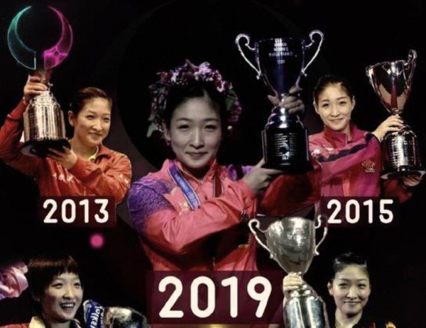 感性精良刘诗雯六次总决赛战绩，虽有失利风云，三连冠光泽依旧阻扰扼杀，2015年遭朱雨玲逆转爆冷仅进八强，实力与争议并存